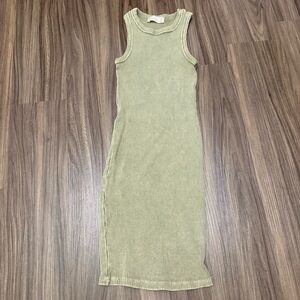 Altard states women sz Xs bodycon vintage wash sleeveless mini tank